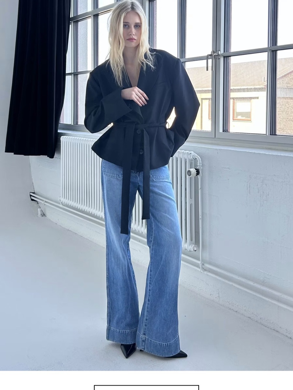 Glumur RELAXED HIGH WAIST DAPHNE JEANS Size 28